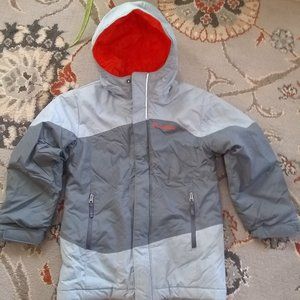 Columbia NEW gray hooded coat size 4/5